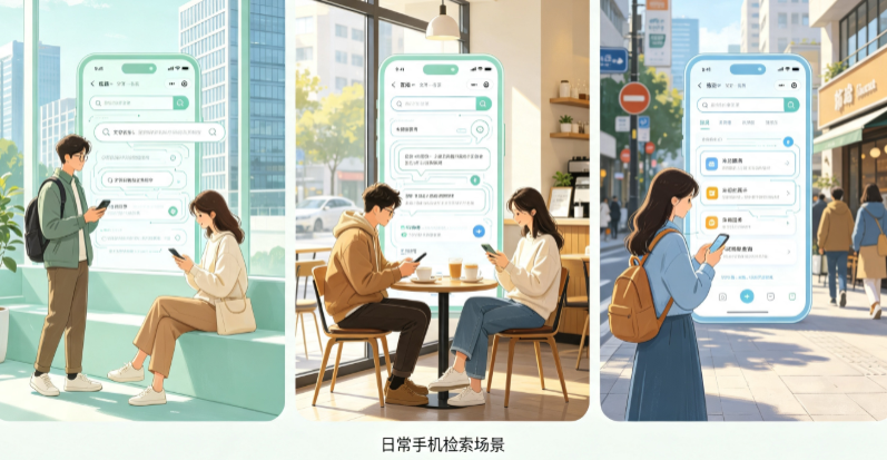蕉岭县普通人日常手机使用场景拆解：GEO 与 AI 优化如何改变信息检索体验